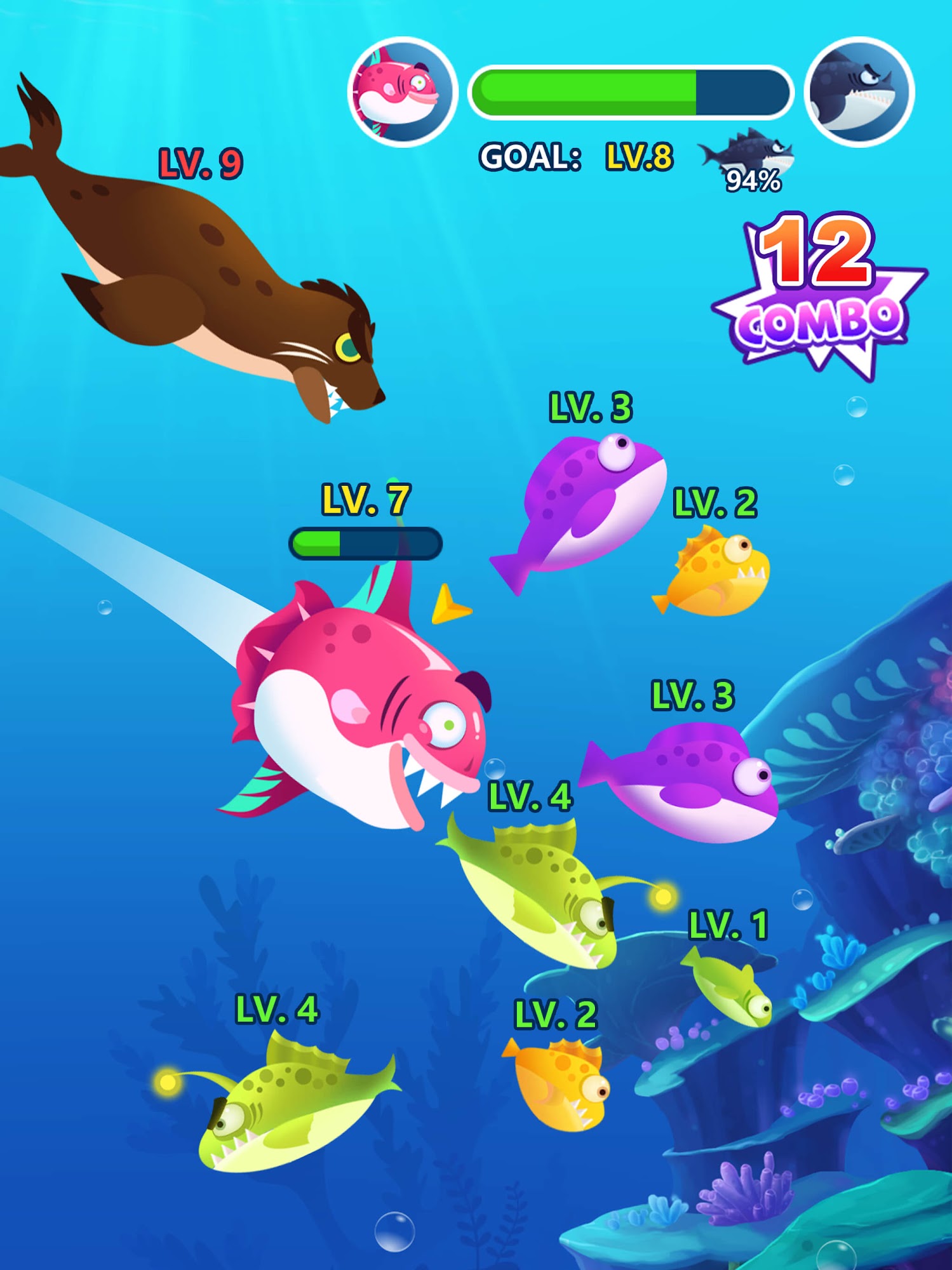 Download Ocean Domination - Fish.IO für Android kostenlos.
