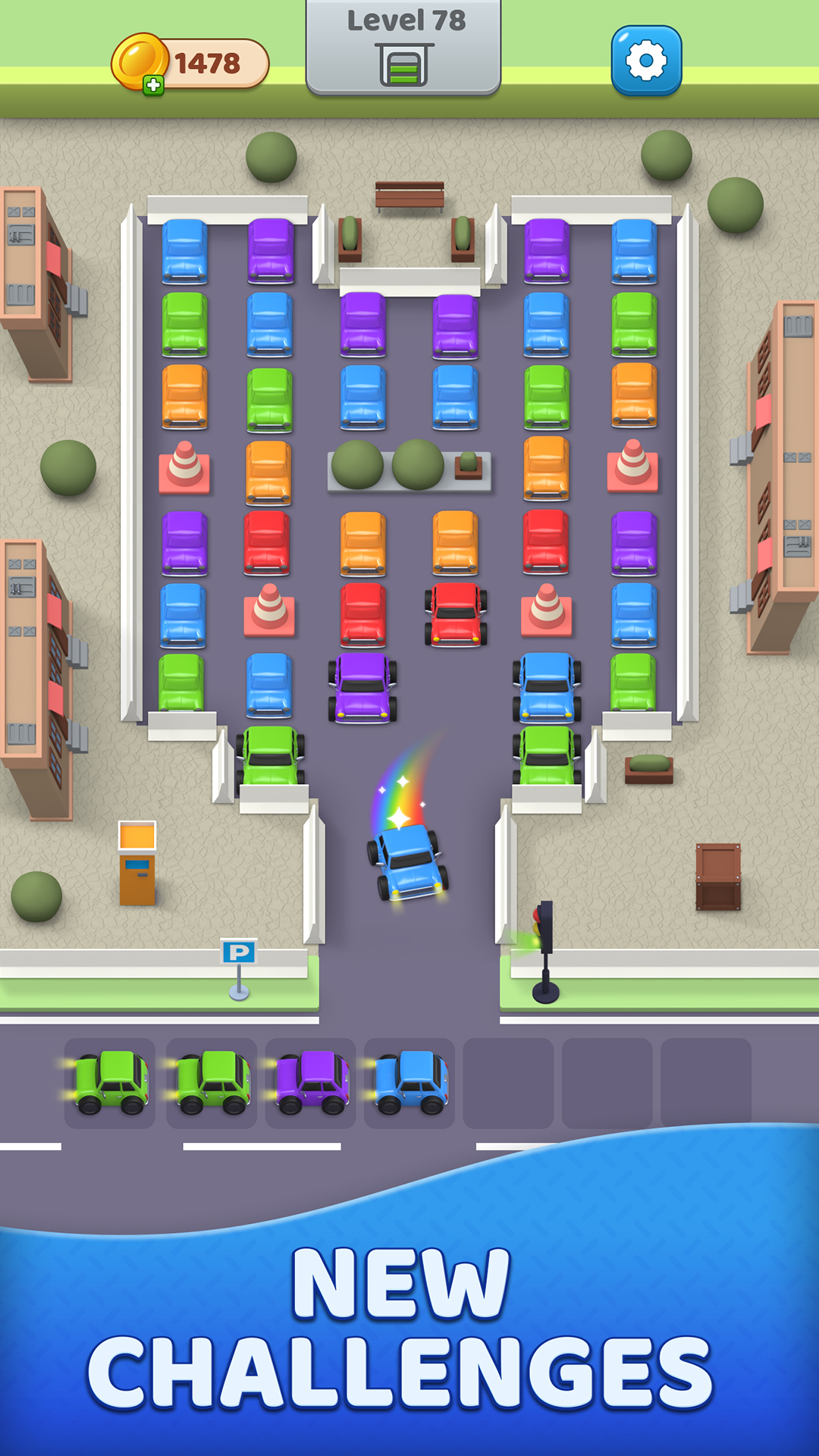 Download Parking Traffic 3D für Android kostenlos.