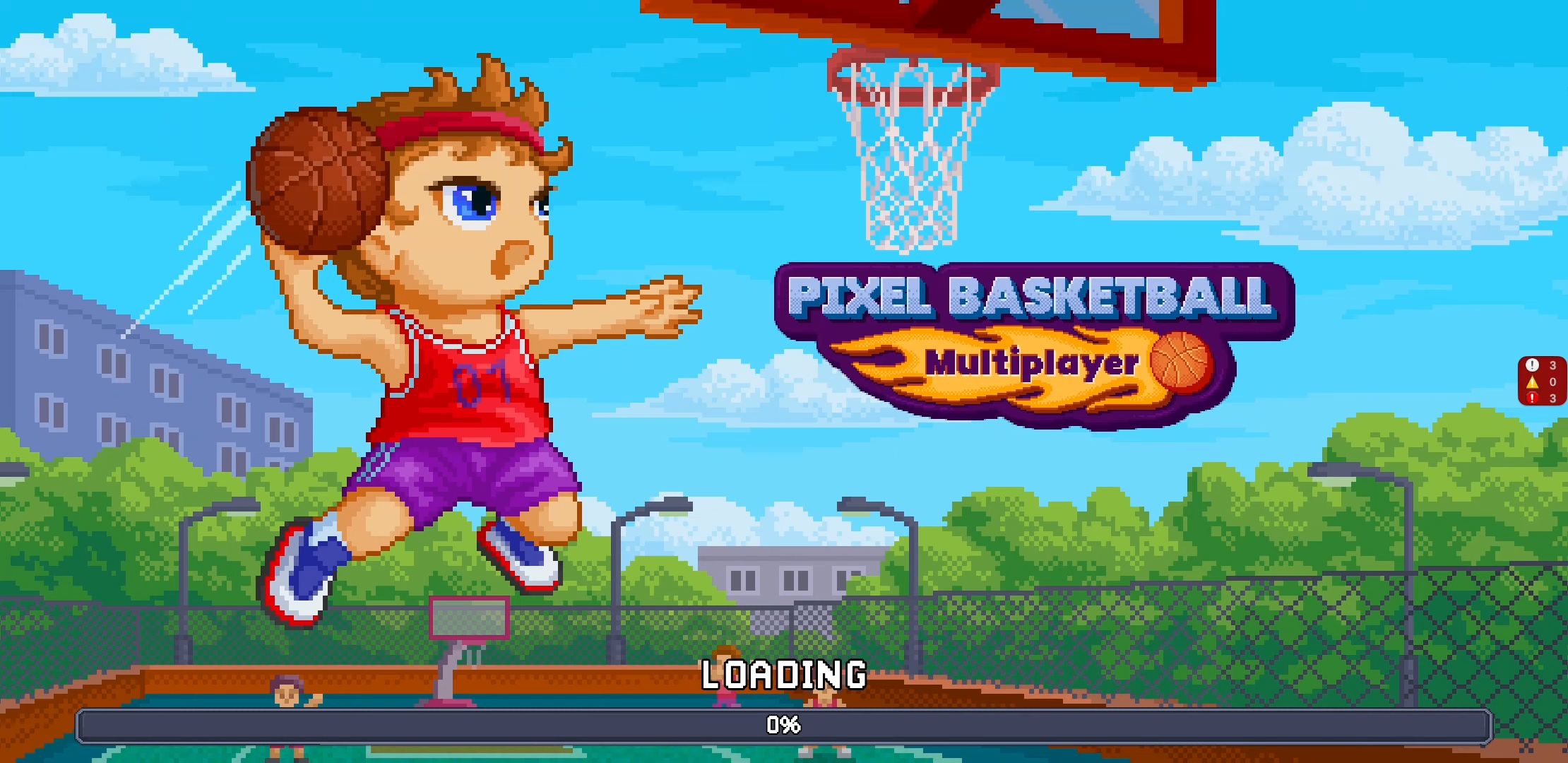 Download Pixel Basketball: Multiplayer für Android kostenlos.