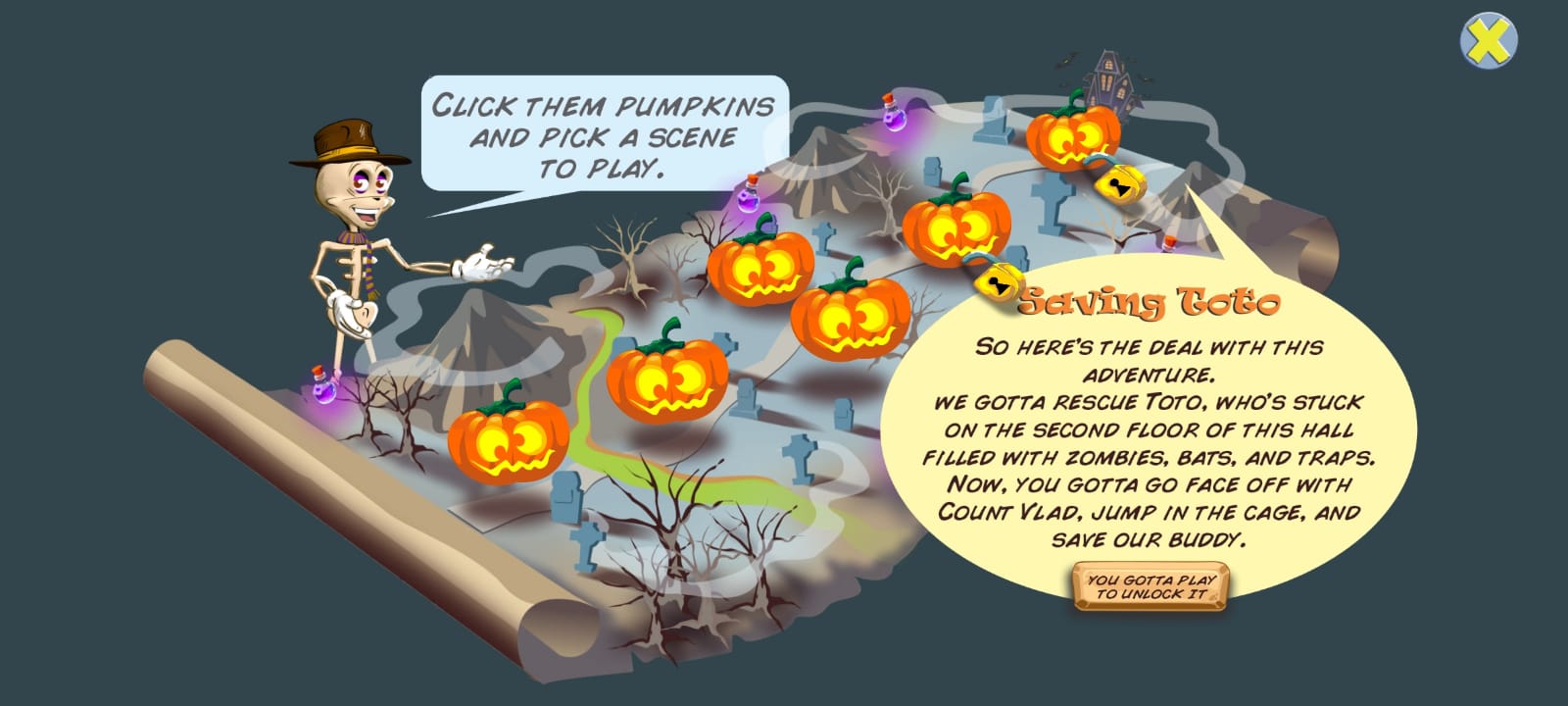Download Pumpkins Quest für Android kostenlos.