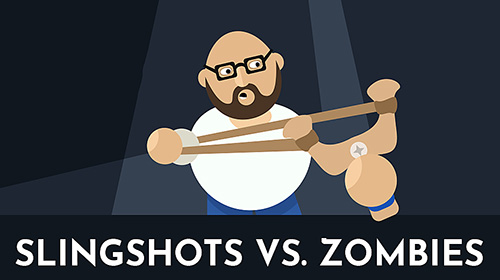 Download Slingshots vs. zombies für Android kostenlos.