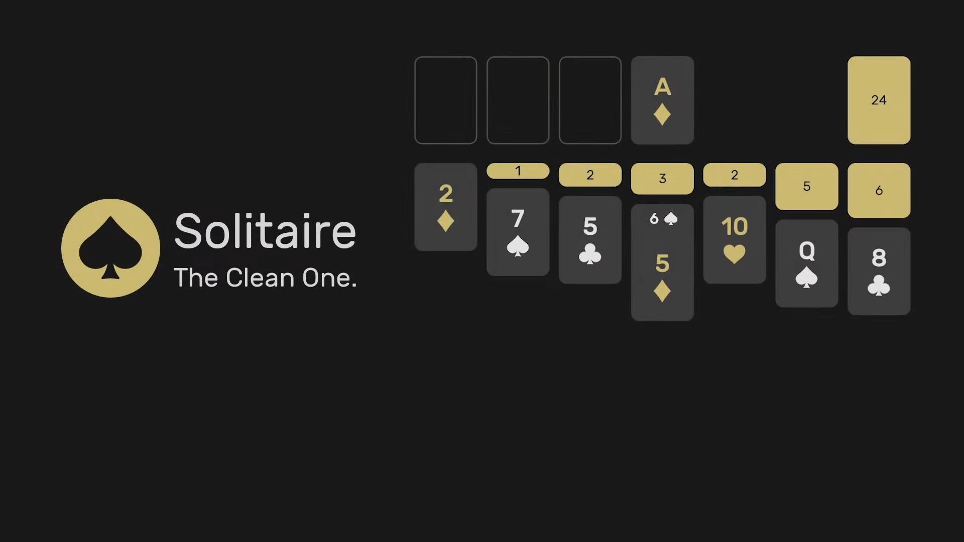 Download Solitaire - The Clean One für Android kostenlos.