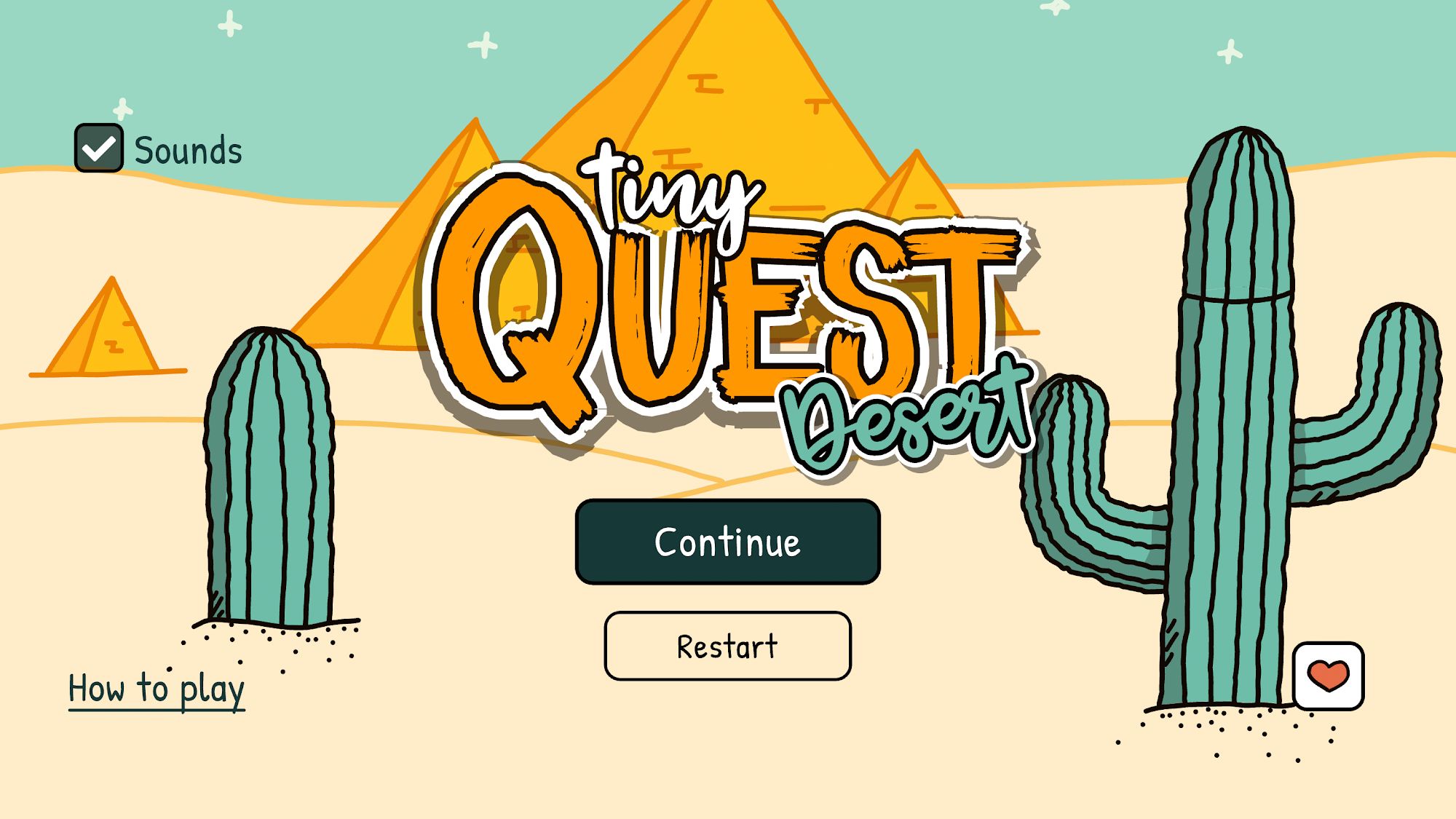 Download Tiny Quest: Desert für Android kostenlos.