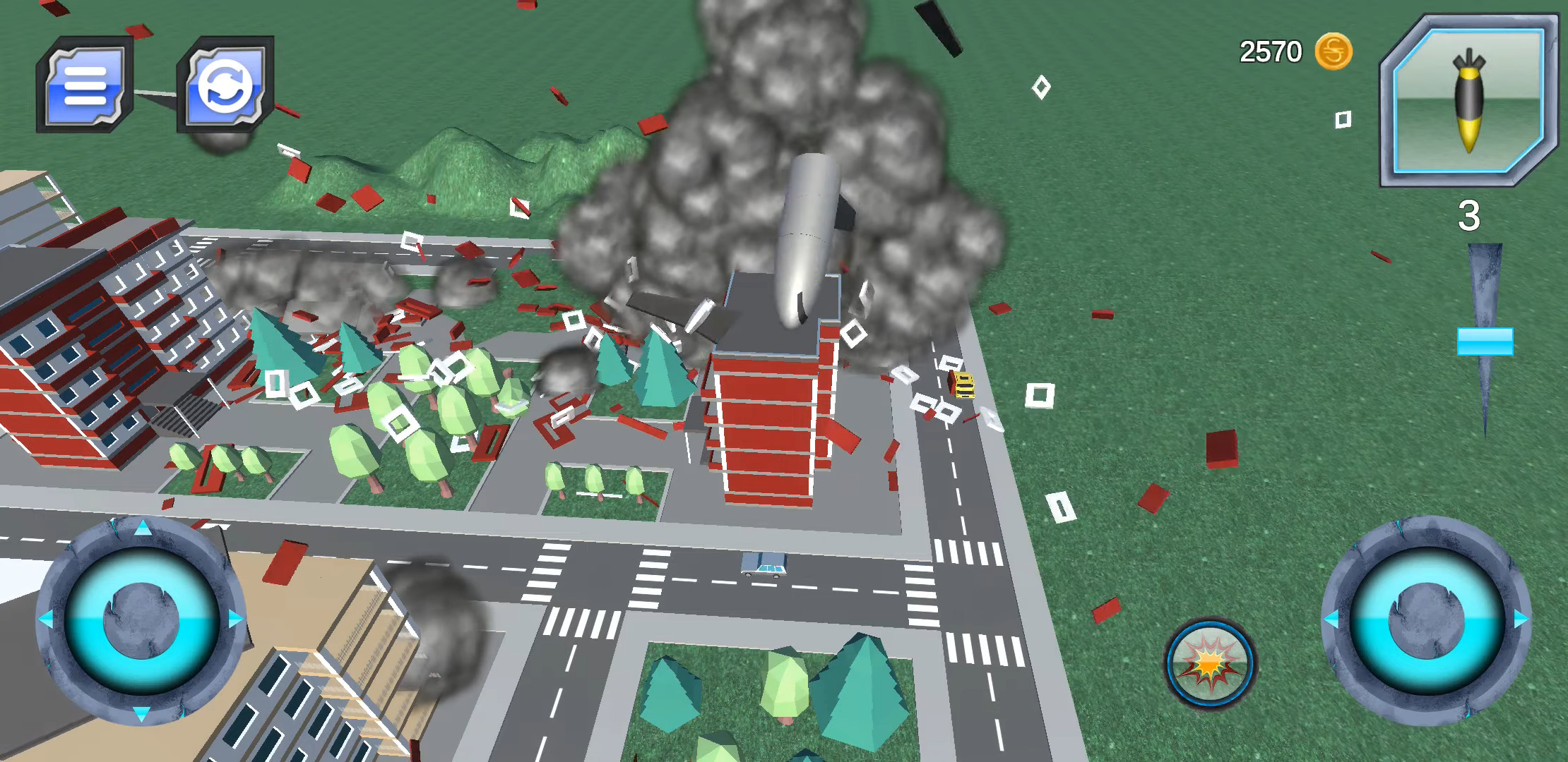 Download Total City Smash: Nuclear War für Android kostenlos.