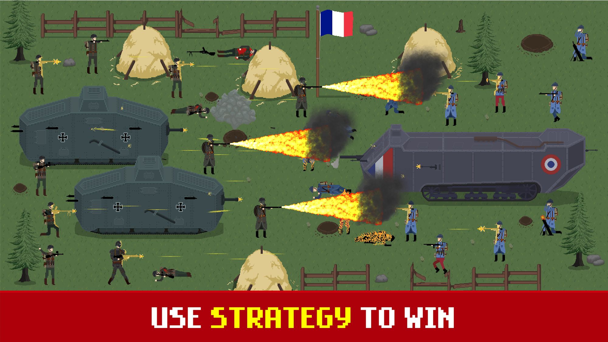 Download Trench Warfare WW1: RTS Battle für Android kostenlos.