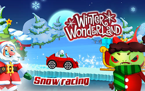 Download Winter wonderland: Snow racing für Android kostenlos.
