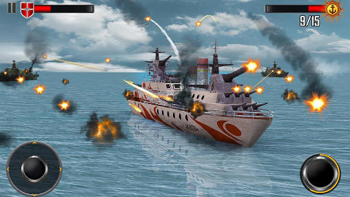 3D Kriegsschiff: Der Kampf