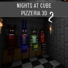 Mit der Spiel  apk für Android du kostenlos Nächte in der Würfel-Pizzeria 3D 2 auf dein Handy oder Tablet herunterladen.