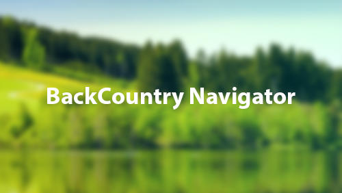 Kostenlos das app Back Country Navigator für Android 4.0.3. .a.n.d. .h.i.g.h.e.r Handys und Tablets herunterladen.