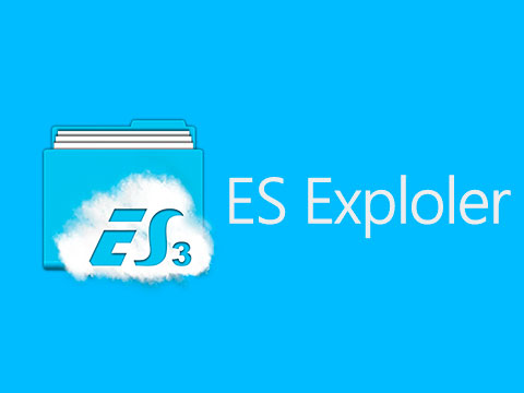 Kostenlos das app ES Explorer für Android Handys und Tablets herunterladen.