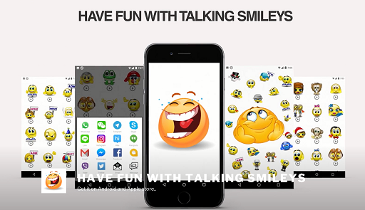Kostenlos das app Talking Smileys - Animated Sound Emoticons für Android 5.0 Handys und Tablets herunterladen.