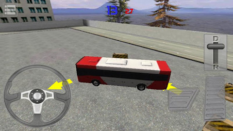 Bus parken 3D