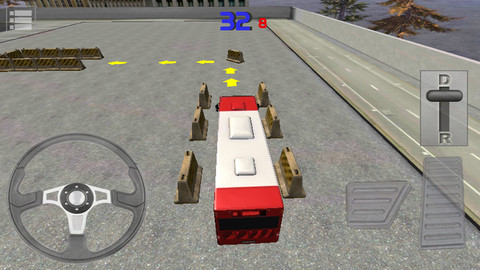 Bus parken 3D