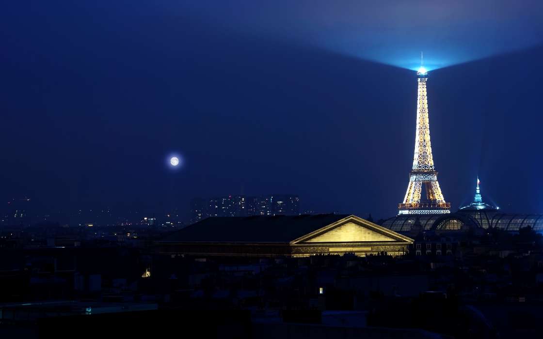 Landschaft,Übernachtung,Architektur,Paris,Eiffelturm