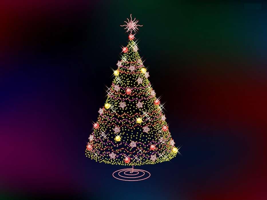 Feiertage,Bäume,Neujahr,Tannenbaum,Weihnachten,Bilder