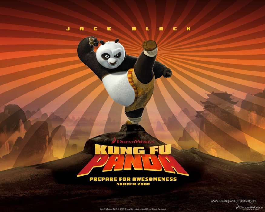 Cartoon,Panda Kung-Fu