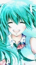 Lade kostenlos Hintergrundbilder Anime,Mädchen,Miku Hatsune,Vocaloids für Handy oder Tablet herunter.