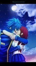 Lade kostenlos Hintergrundbilder Anime,Küsse,Liebe für Handy oder Tablet herunter.