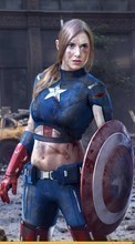 Kino,Menschen,Mädchen,Captain America
