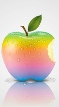 Lade kostenlos Hintergrundbilder Apple-,Äpfel,Hintergrund,Objekte für Handy oder Tablet herunter.