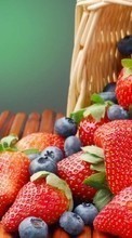 Lade kostenlos Hintergrundbilder Lebensmittel,Berries,Erdbeere für Handy oder Tablet herunter.