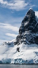 Lade kostenlos Hintergrundbilder Landschaft,Sky,Mountains,Clouds,Schnee für Handy oder Tablet herunter.