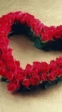 Lade kostenlos Hintergrundbilder Pflanzen,Roses,Herzen,Liebe,Valentinstag,Postkarten für Handy oder Tablet herunter.