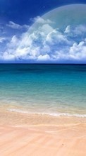 Lade kostenlos Hintergrundbilder Landschaft,Wasser,Sky,Sea,Strand für Handy oder Tablet herunter.