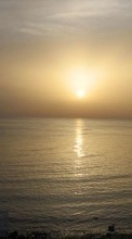 Lade kostenlos 240x400 Hintergrundbilder Landschaft,Wasser,Sunset,Sky,Sea,Sun für Handy oder Tablet herunter.