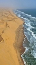 Lade kostenlos Hintergrundbilder Landschaft,Sea,Waves,Sand,Wüste für Handy oder Tablet herunter.