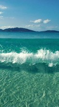 Lade kostenlos Hintergrundbilder Sea,Landschaft,Waves für Handy oder Tablet herunter.