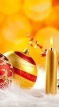 Lade kostenlos Hintergrundbilder Feiertage,Neujahr,Weihnachten,Kerzen für Handy oder Tablet herunter.