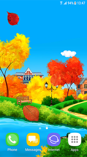 Android Hintergrundbilder Sonniger Herbsttag  kostenlos auf den Desktop herunterladen. 