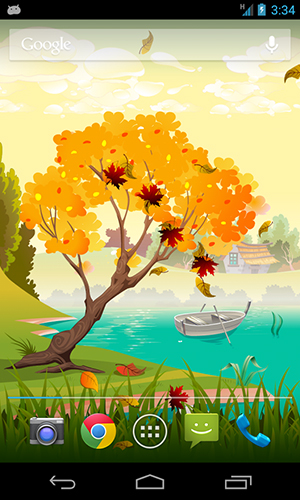 Download Landschaft Live Wallpaper Herbst für Android kostenlos.