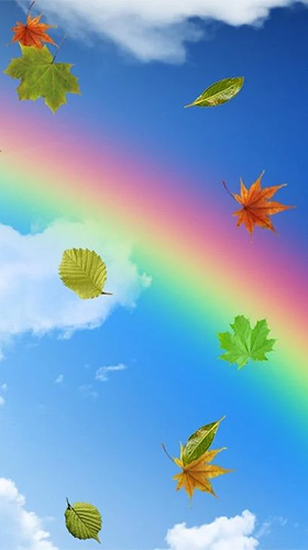 Android Hintergrundbilder Blasen und Regenbogen  kostenlos auf den Desktop herunterladen. 