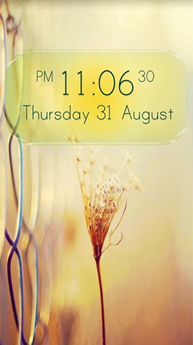 Android Hintergrundbilder Digitale Uhr  kostenlos auf den Desktop herunterladen. 