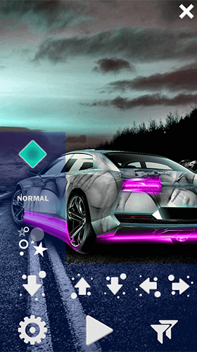 Android Hintergrundbilder Neonautos  kostenlos auf den Desktop herunterladen. 