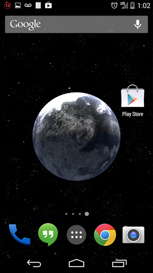 Android Hintergrundbilder Universum 3D  kostenlos auf den Desktop herunterladen. 