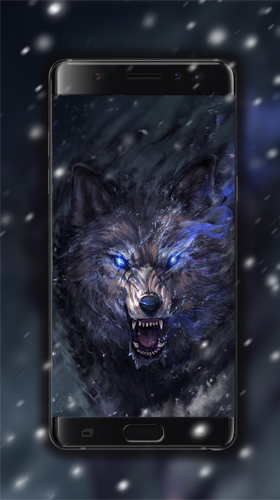 Android Hintergrundbilder Wolfgeist  kostenlos auf den Desktop herunterladen. 