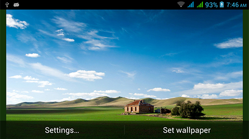 Bildschirm screenshot Erstaunliche Natur  für Handys und Tablets.
