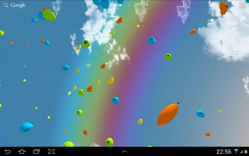 Android Hintergrundbilder Luftballoons 3D kostenlos auf den Desktop herunterladen. 