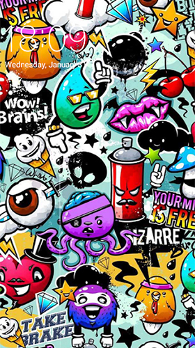 Bildschirm screenshot Doodle Kunst  für Handys und Tablets.