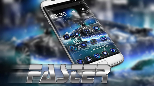 Bildschirm screenshot Fast Theme  für Handys und Tablets.