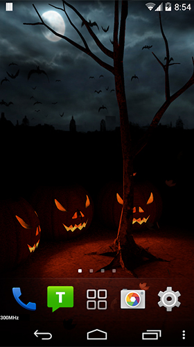 Bildschirm screenshot Halloween Abend 3D  für Handys und Tablets.