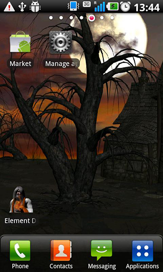 Android Hintergrundbilder Halloween von Wizeapps Ug kostenlos auf den Desktop herunterladen. 