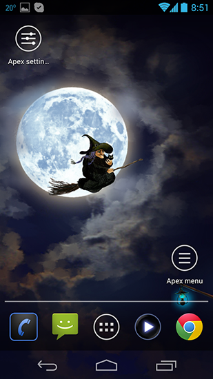 Android Hintergrundbilder Halloween: Fröhliche Hexen kostenlos auf den Desktop herunterladen. 