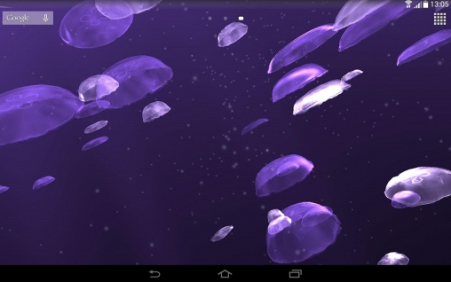 Android Hintergrundbilder Quallen 3D kostenlos auf den Desktop herunterladen. 
