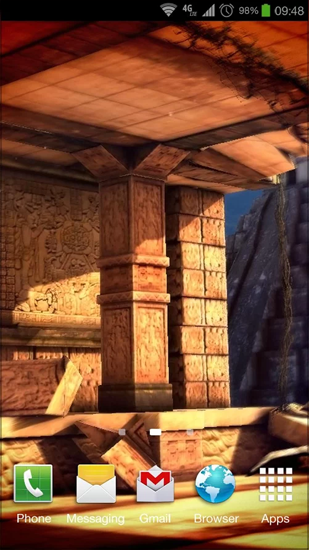 Bildschirm screenshot Mysterium der Maya  für Handys und Tablets.