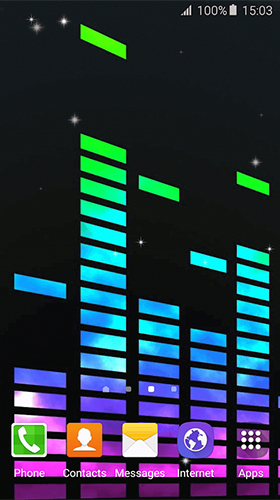 Bildschirm screenshot Musik  für Handys und Tablets.