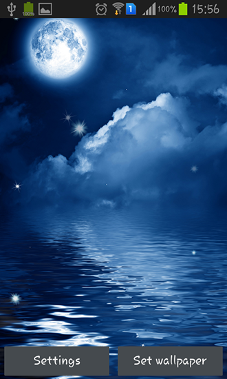 Android Hintergrundbilder Nachthimmel kostenlos auf den Desktop herunterladen. 
